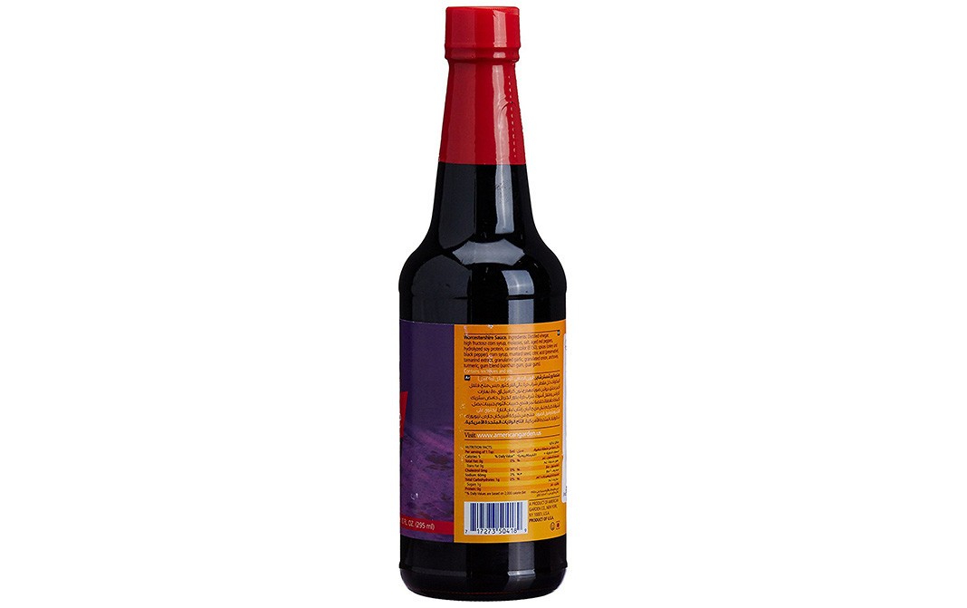 American Garden Worcestershire Sauce    Glass Bottle  295 millilitre